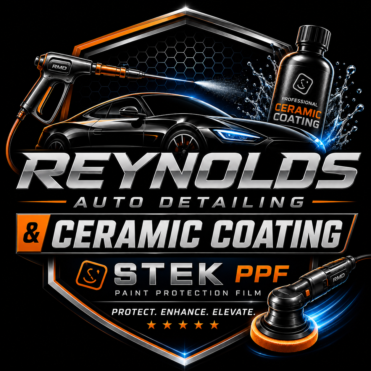 Reynolds Auto Detailing & Ceramic Coating logo